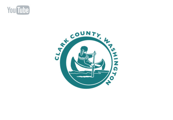 Clark County, Washington and YouTube logos